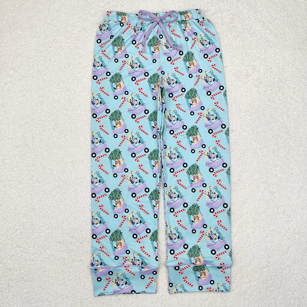 Adult Women Ladies Fashion Cartoon Chrismtas Loose Pants