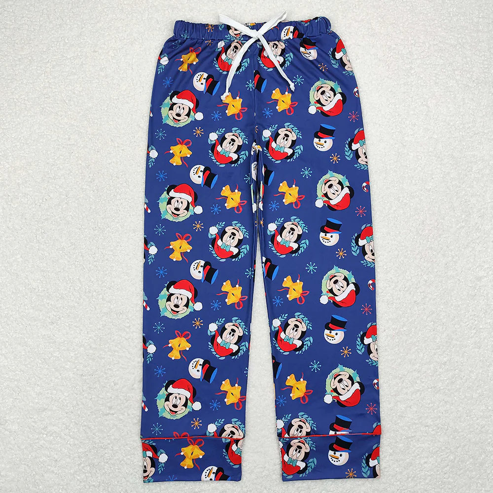 Adult Women Ladies Fashion Cartoon Chrismtas Loose Pants