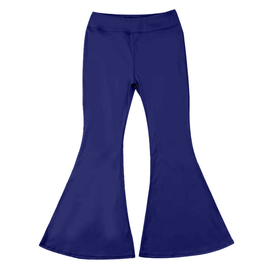 Baby Girls Navy Yoga Active Bell Bottom Pants Pre-order