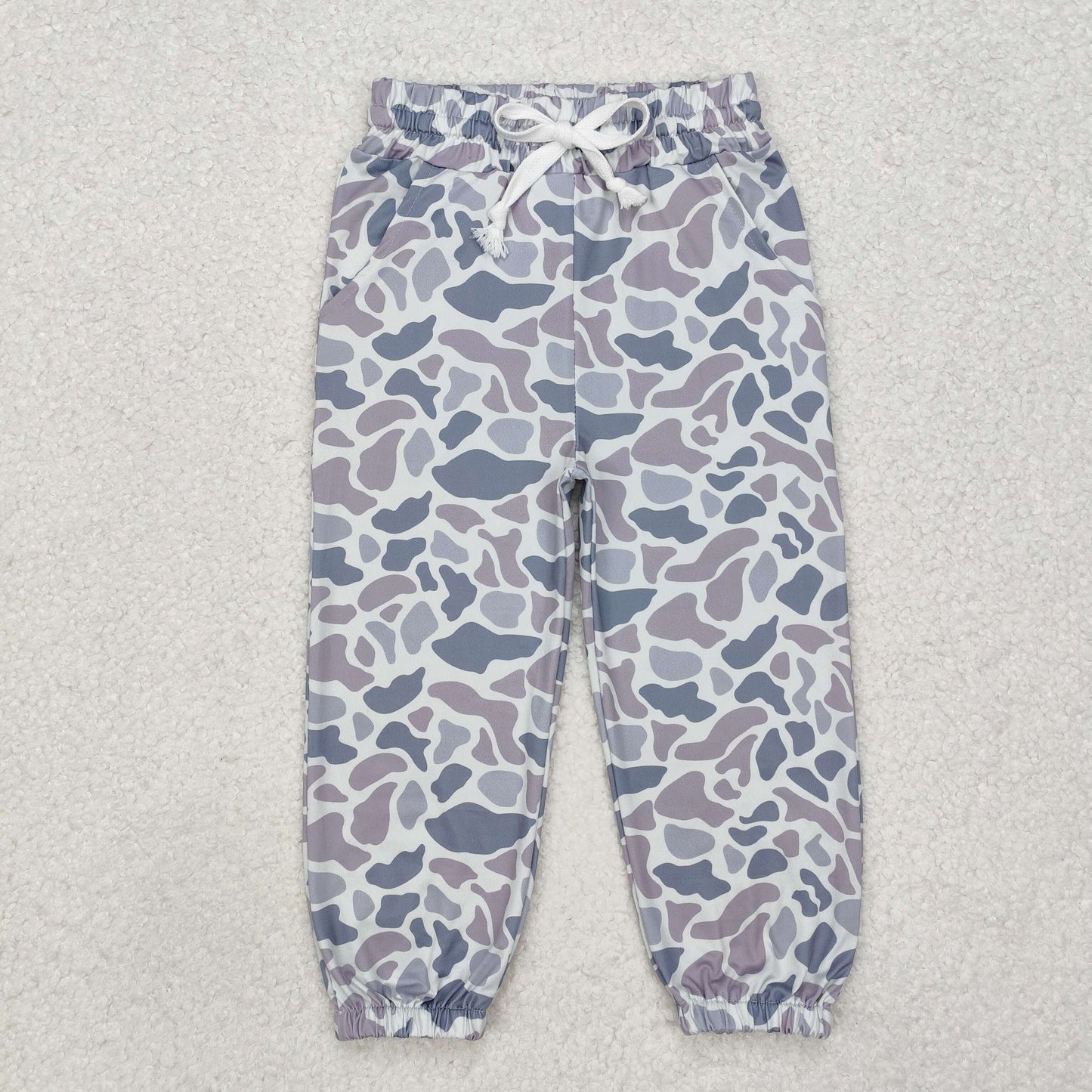 Baby Girls and Boys Camo Milk Silk Pants