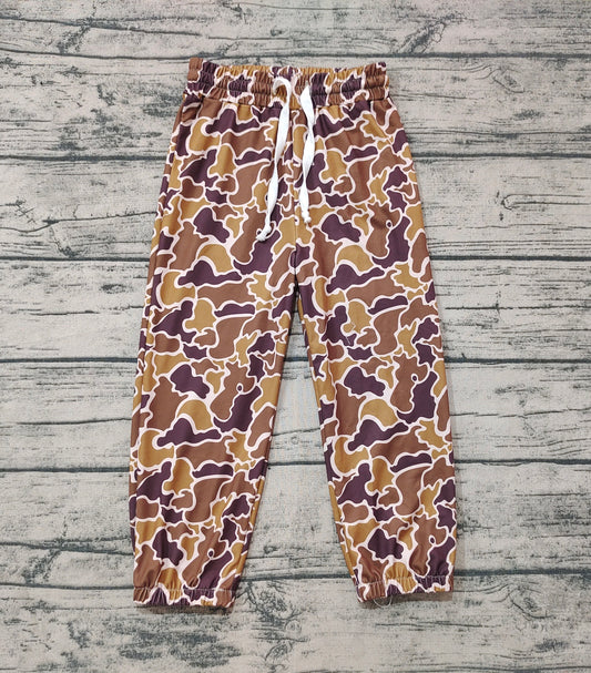 P0669 Baby Boys Brown camo Pants With Pocket Pre-order