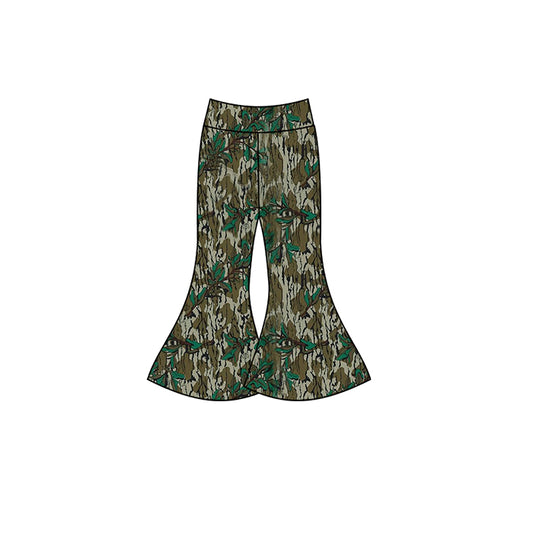 Toddler Girls Camo Bell Pants Preorder