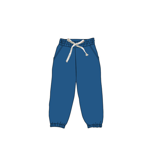 Baby Girls Hot Blue Pockets Legging Yoga Pants Preorder