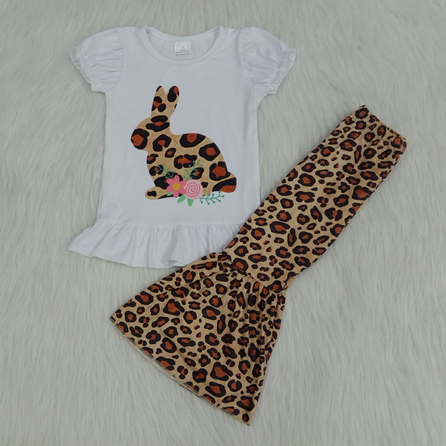 Easter Leopard Bunny Set