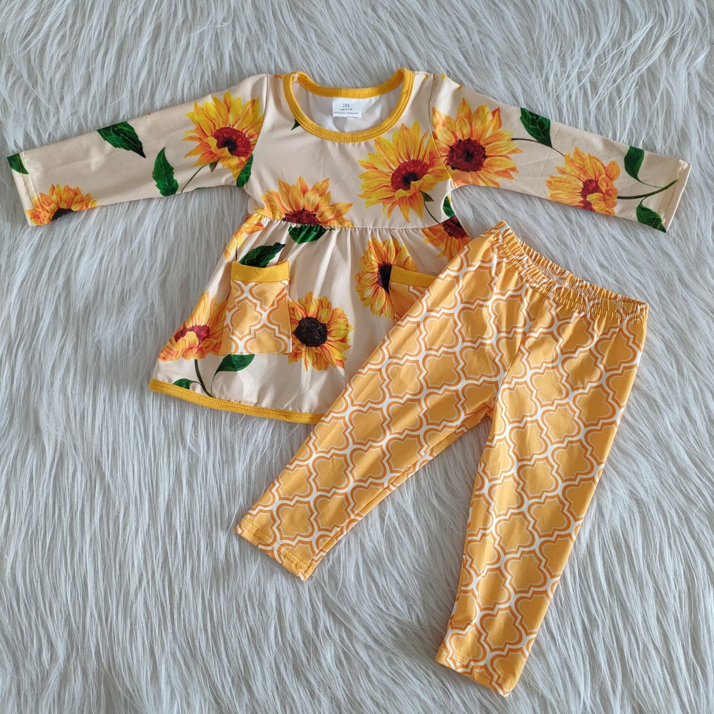 Sunflower Fall Set With  Pocket On SALE