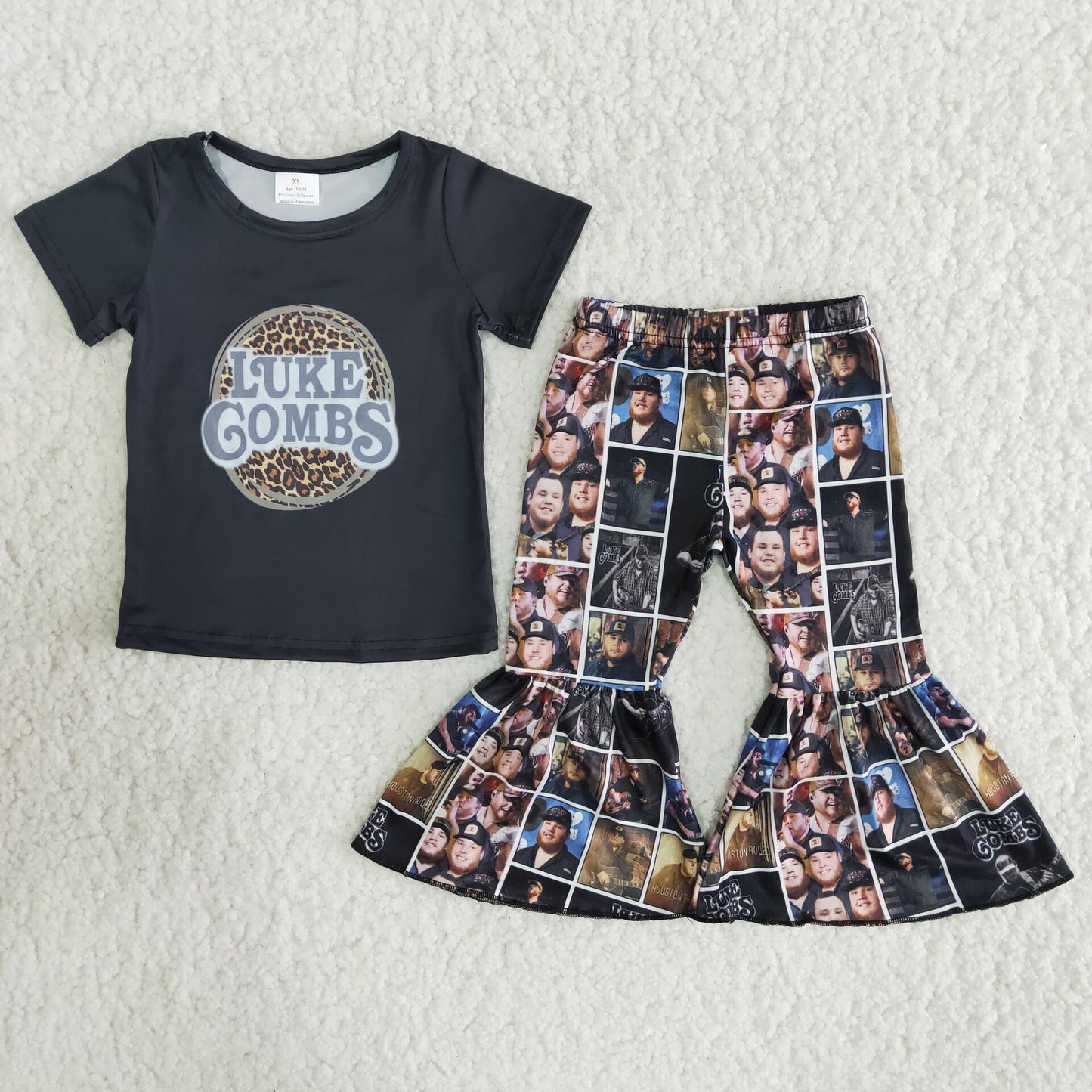 Western Country Singer Boutique Girls Clothing Set