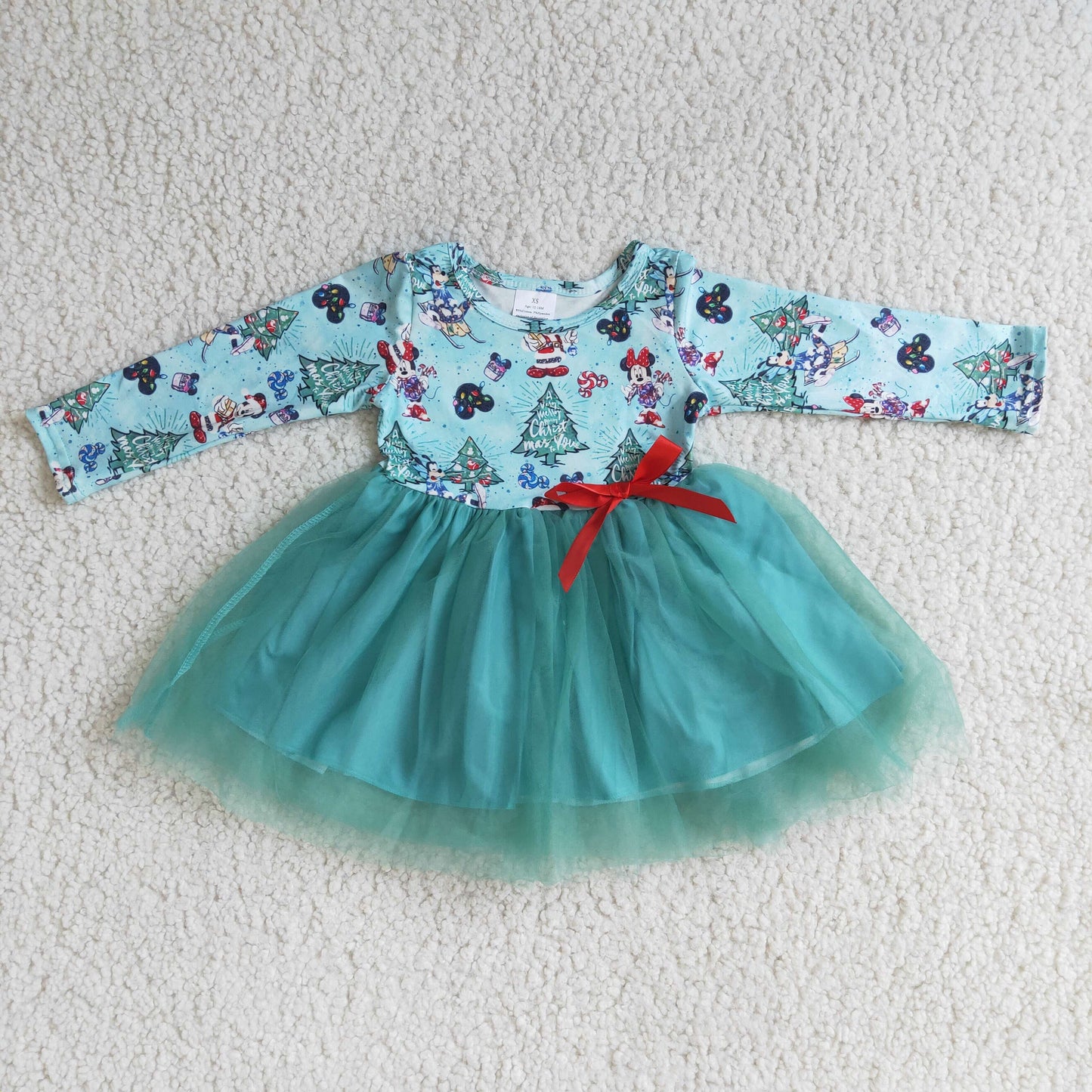 Girls Christmas Tutu Dress