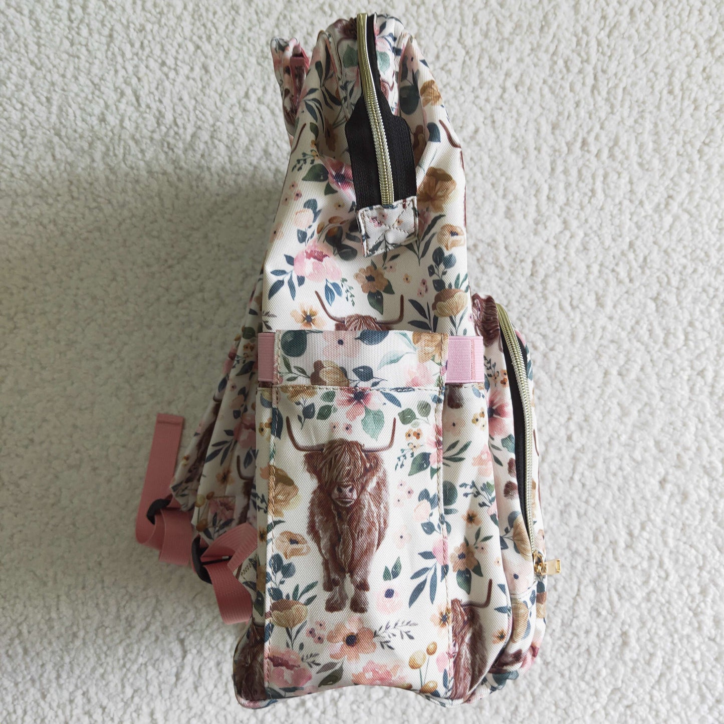 BA0001 Floral Heifer Mommy Bag RTS