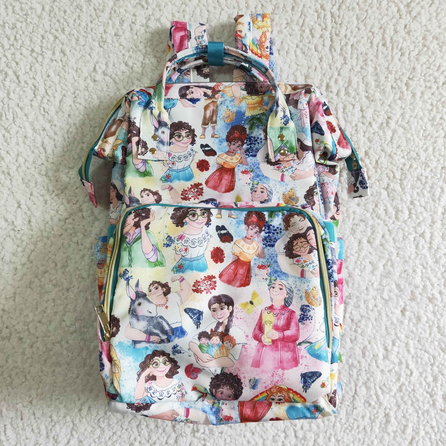 BA0003 Cartoon Movies Mommy Bag Backpack