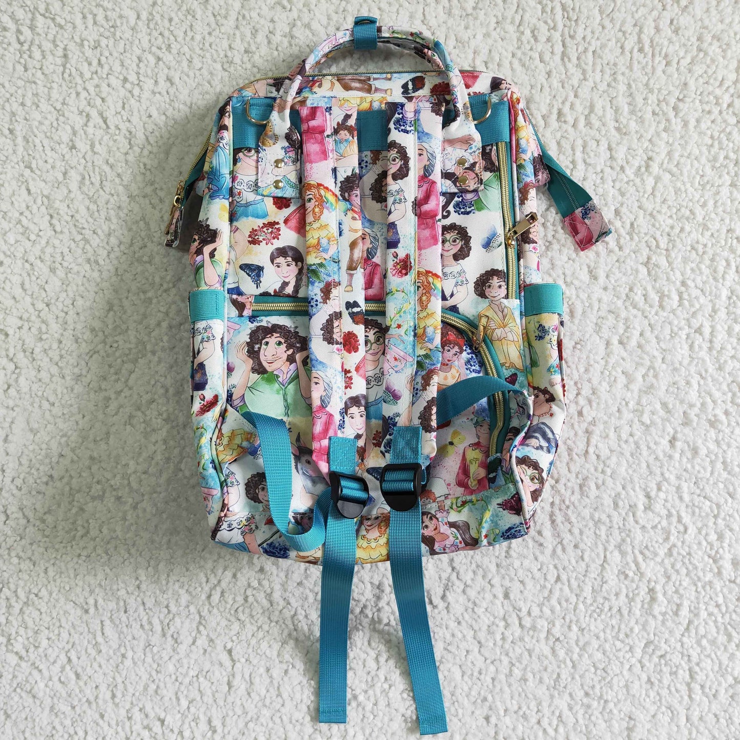 BA0003 Cartoon Movies Mommy Bag Backpack