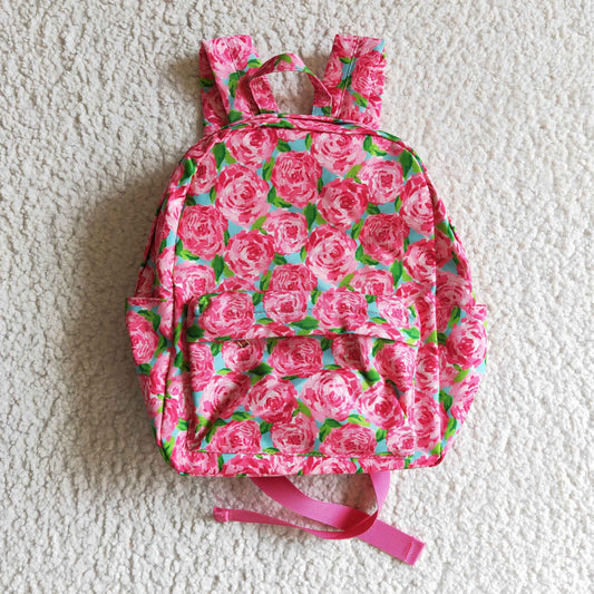 Rose Print Kids Bag