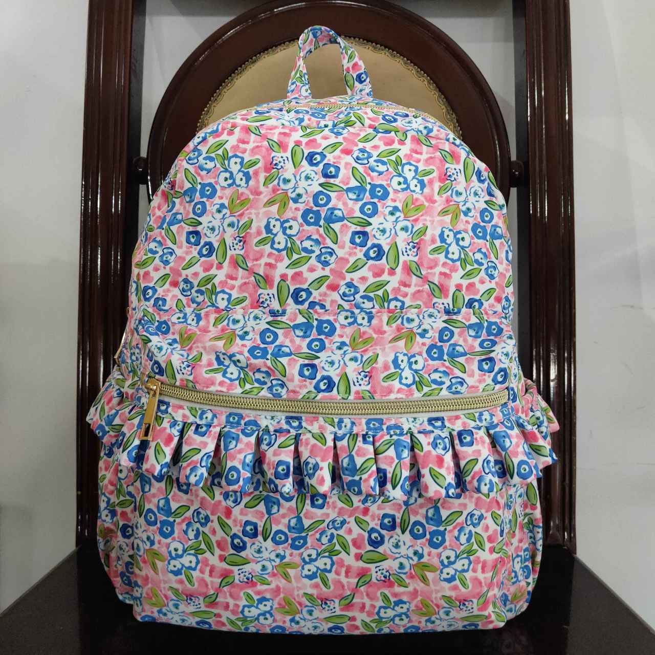 BA0098 Baby Girls Blueberry  Packback Book Bag