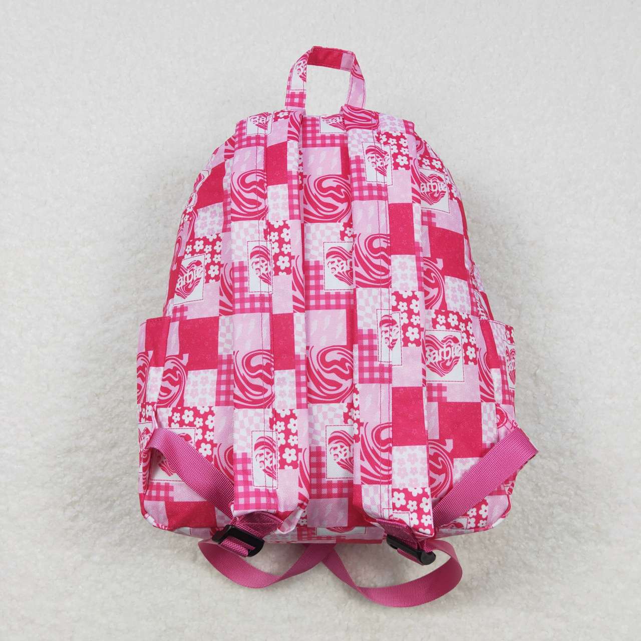 Girls Pink Babe Backpack Bag