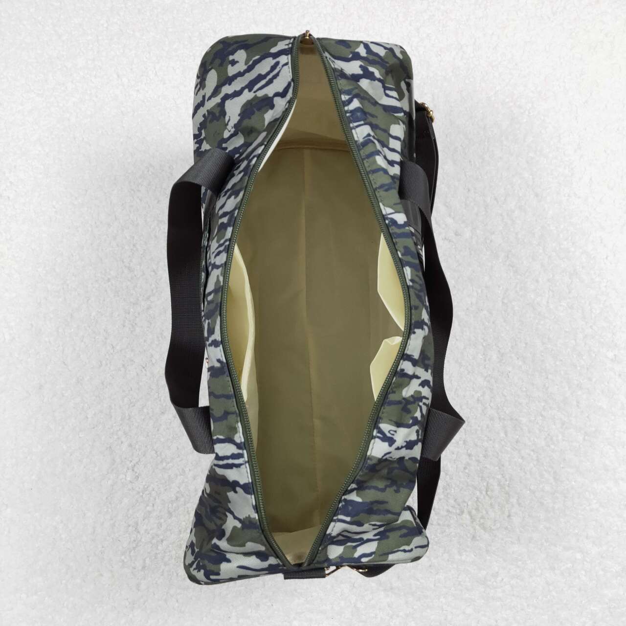 BA0159 USA Shop Baby Adult Green Camo Tree Branches Gym Bags