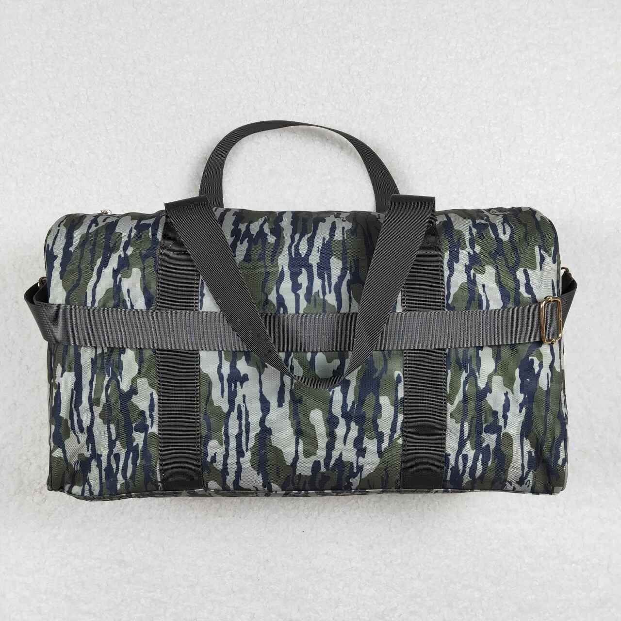 BA0159 USA Shop Baby Adult Green Camo Tree Branches Gym Bags