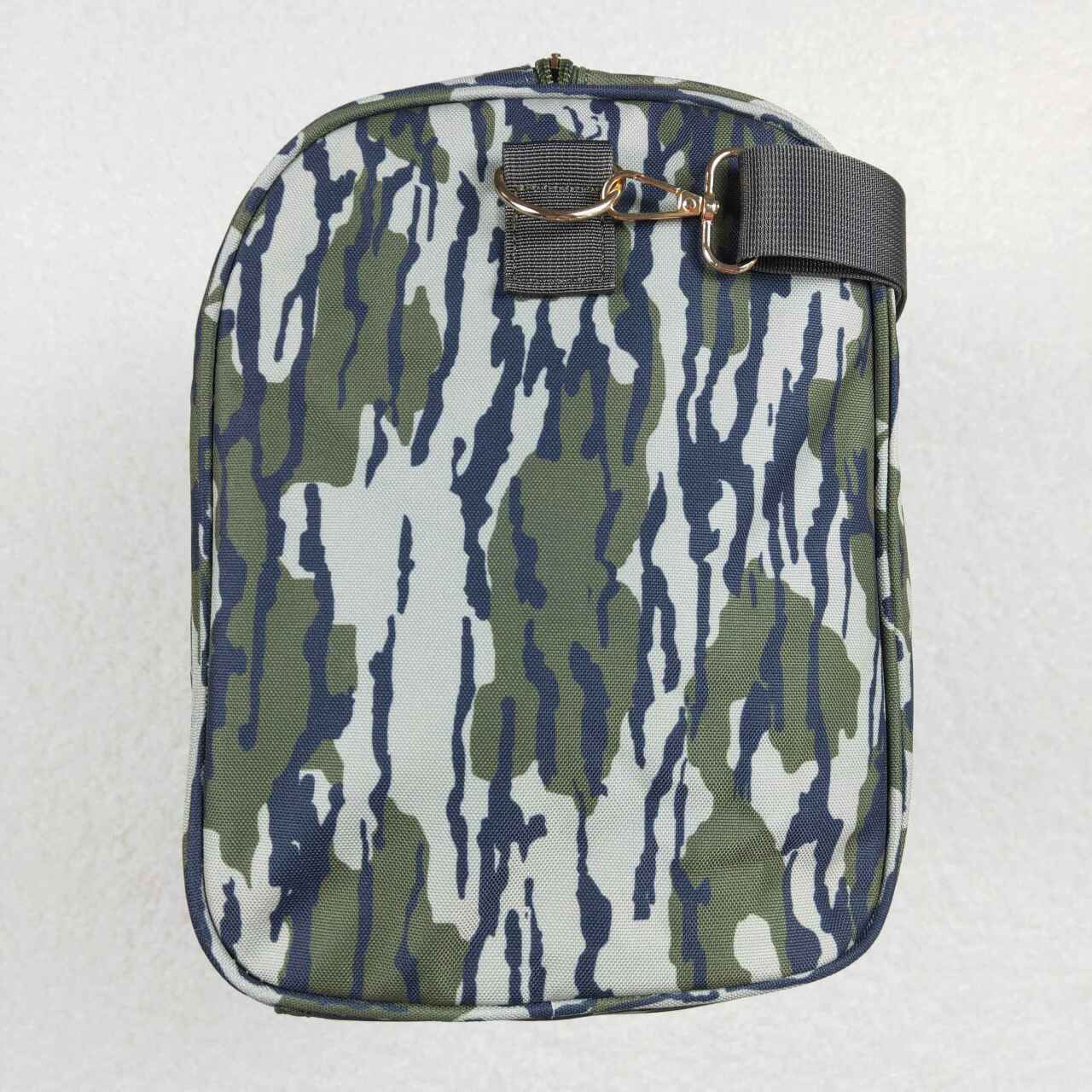 BA0159 USA Shop Baby Adult Green Camo Tree Branches Gym Bags