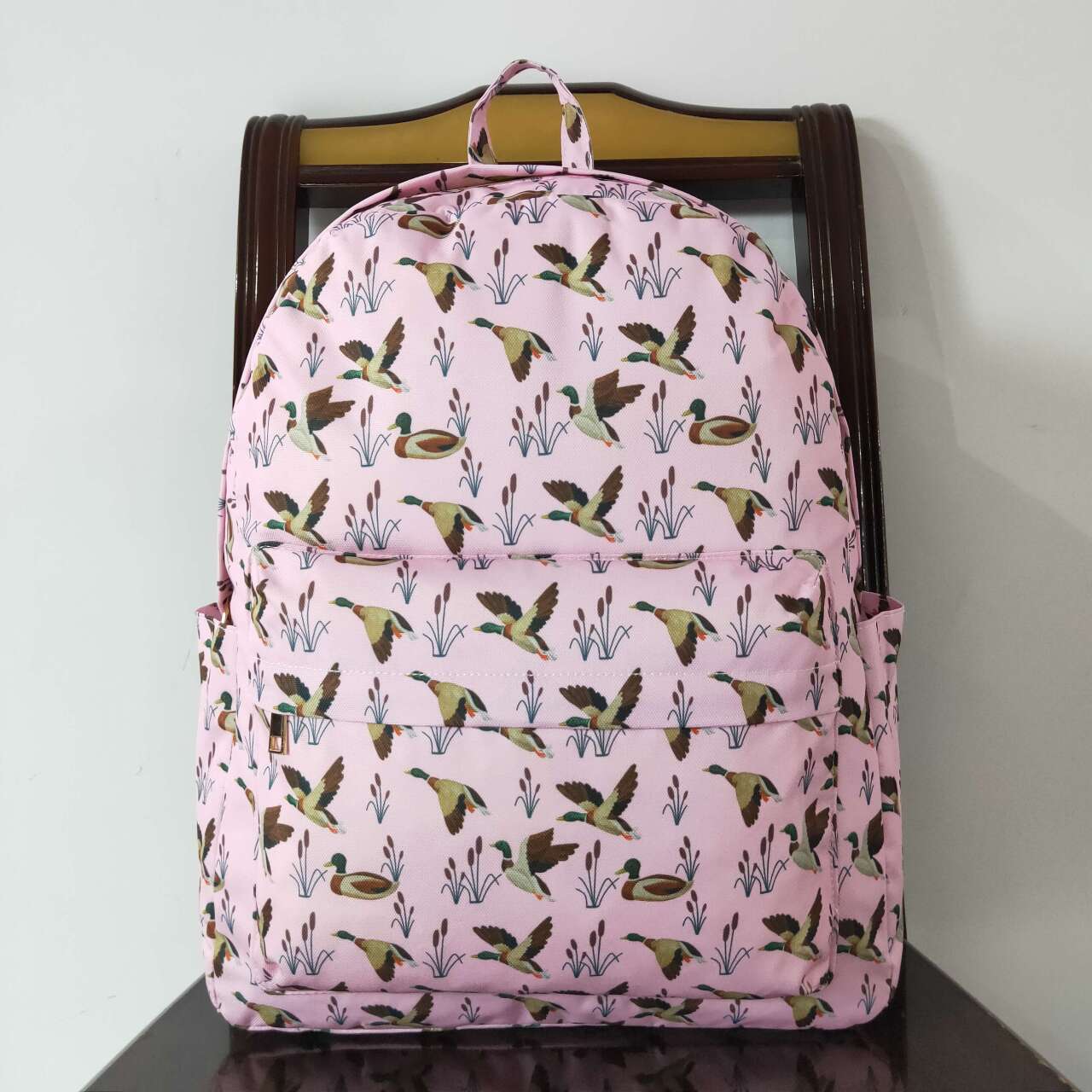 BA0202 Baby Paddy Mallard Duck Packback  Pink School Bag