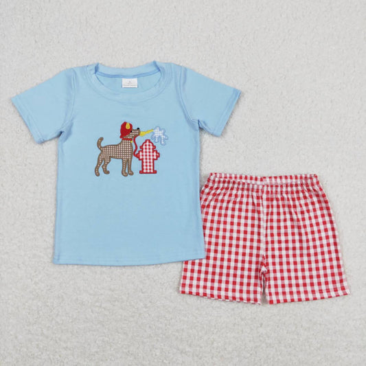 Baby Boys Clifford the Firehouse Dog Shorts Set