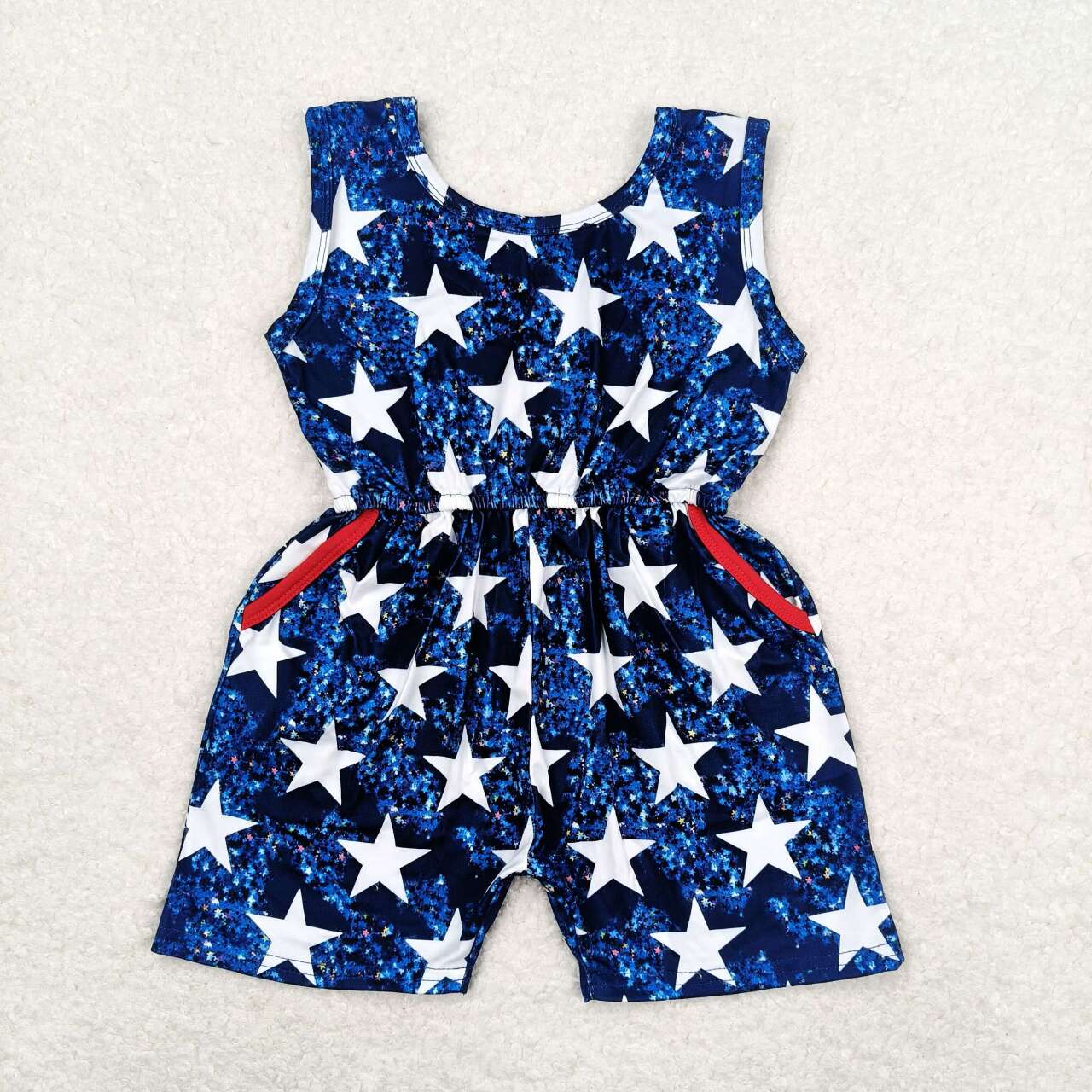 SR0028 Summer July 4th Jumpsuit