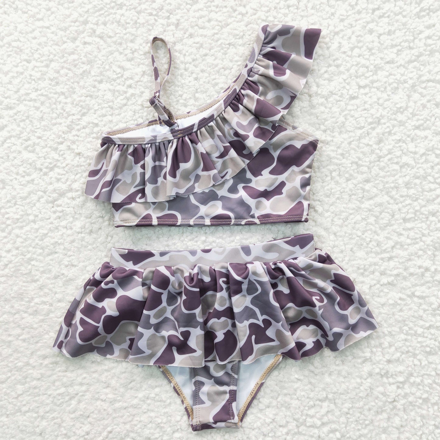 Baby Girls Sibling Camo 2 piece Swimsuit