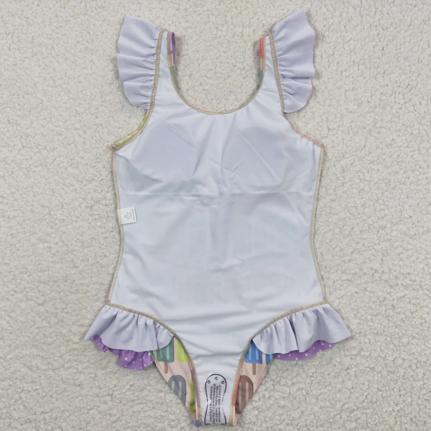 S0079 Girls Colorful Popsicle Swimsuit