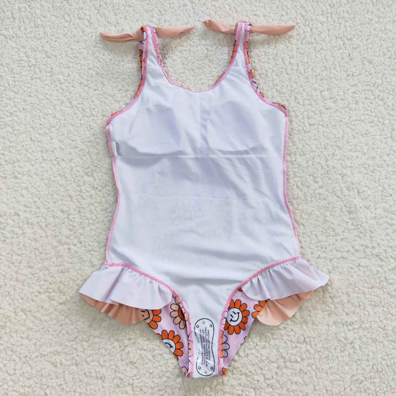 S0151 Kids Girls Sunflower Swimwear