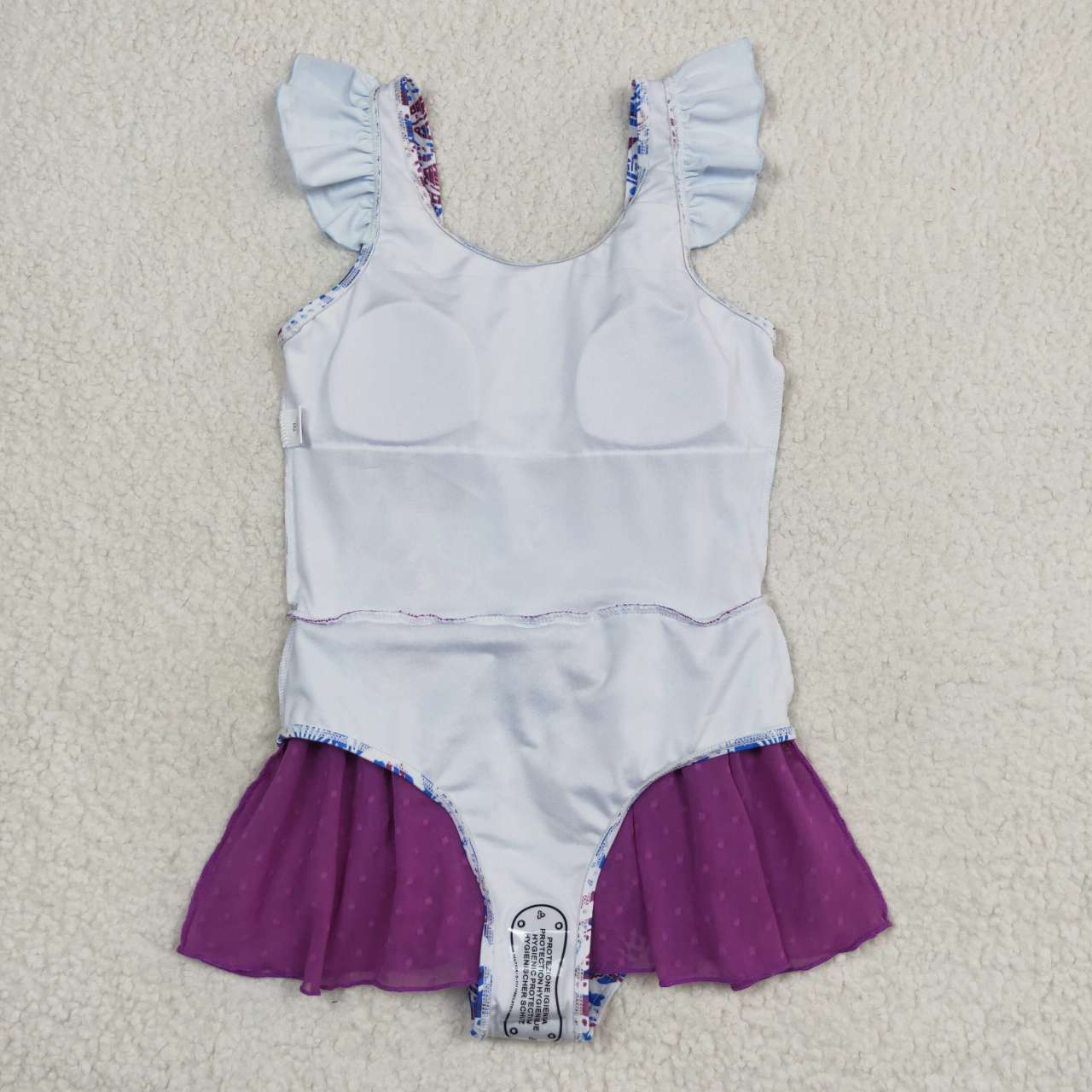 S0154 Kids Girls Scale Swimwear