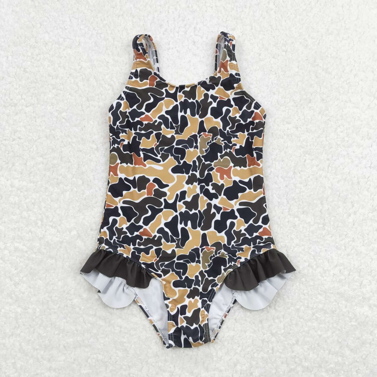 Baby Girls Camouflage Swimwear