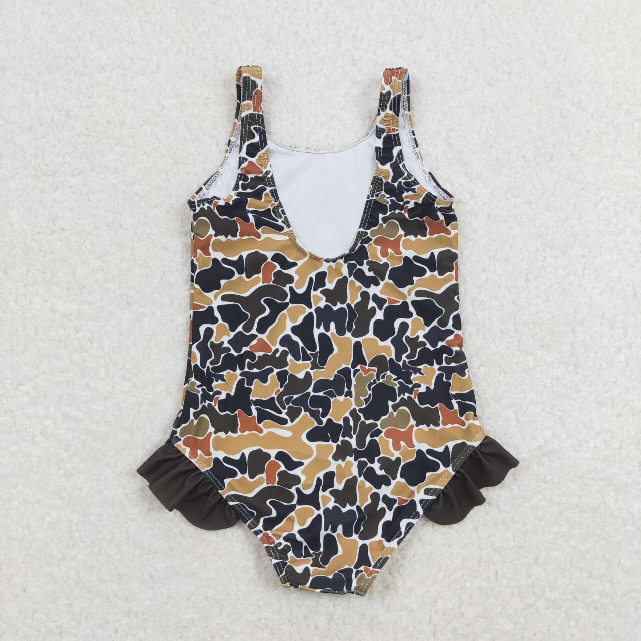 Baby Girls Camouflage Swimwear