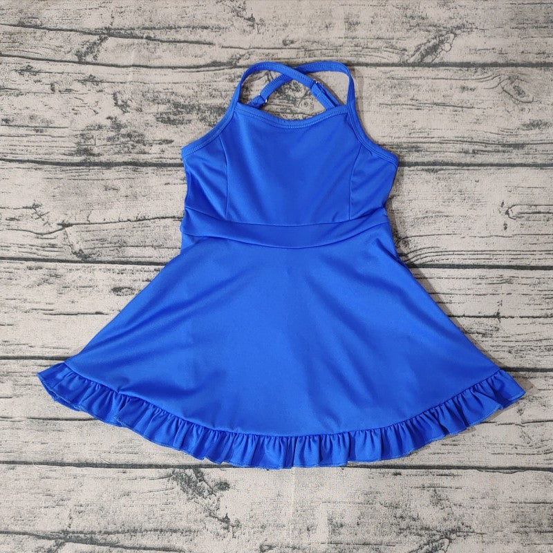 S0445Baby Girls Blue Sport Dress Pre-order