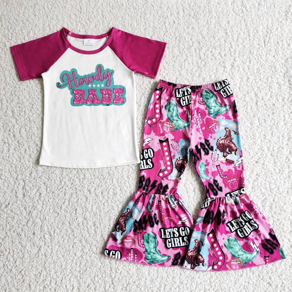 Western Design Kids Girls Boutique Outfit