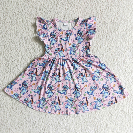 Summer Girls Cartoon Dress