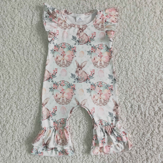 Newborn Baby Girls Easter Cute Bunny Romper