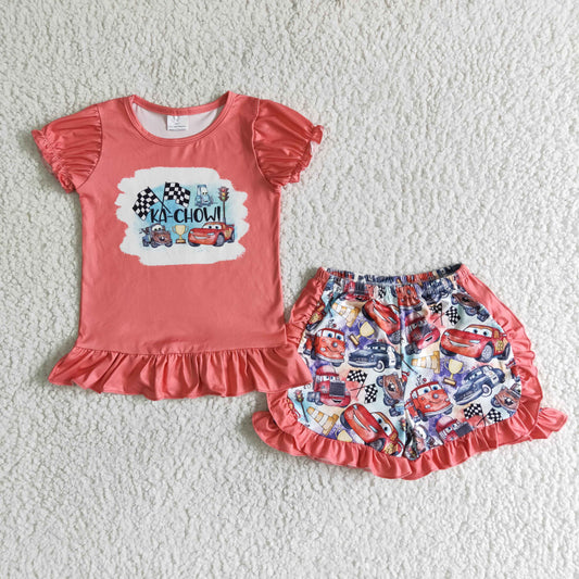 Boys Movies Car Summer Outfit