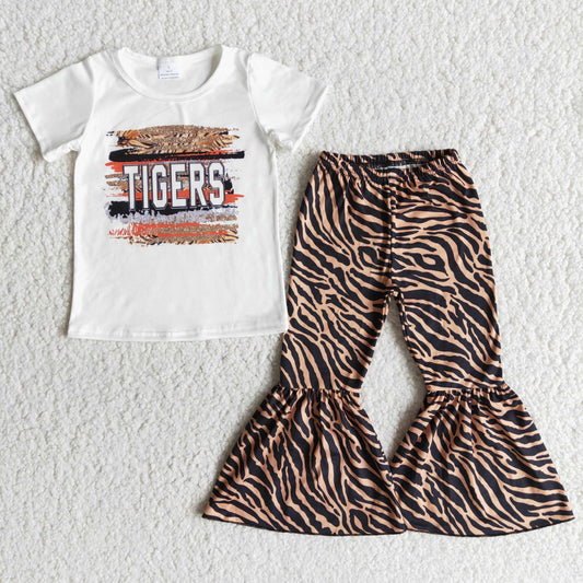 Kids Girls Fashion Tiger Boutique Outfit