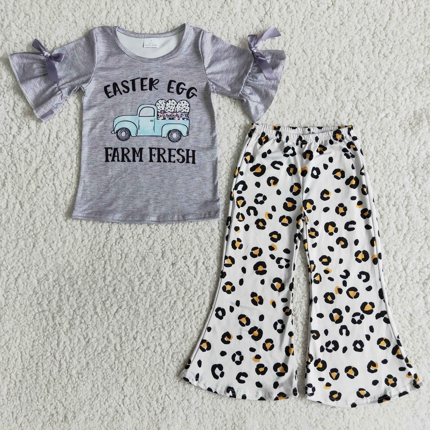 Easter Egg Farm Fresh Girls Outfit