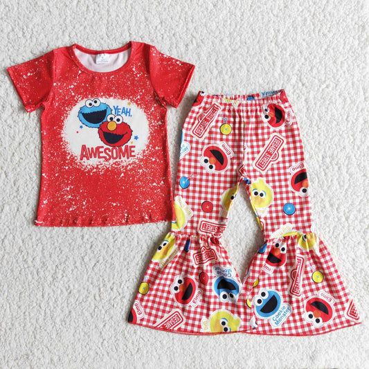 Baby Girls Cartoon Red Boutique Outfit ON Sale