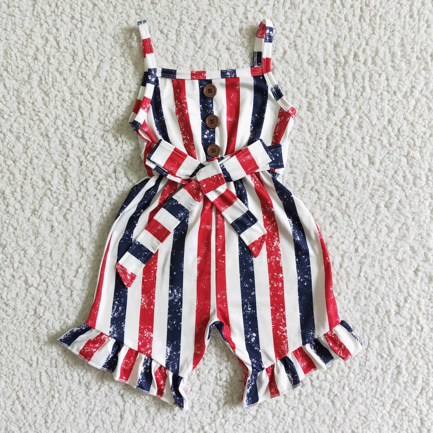 July 4th Kids Girls Jumpsuit