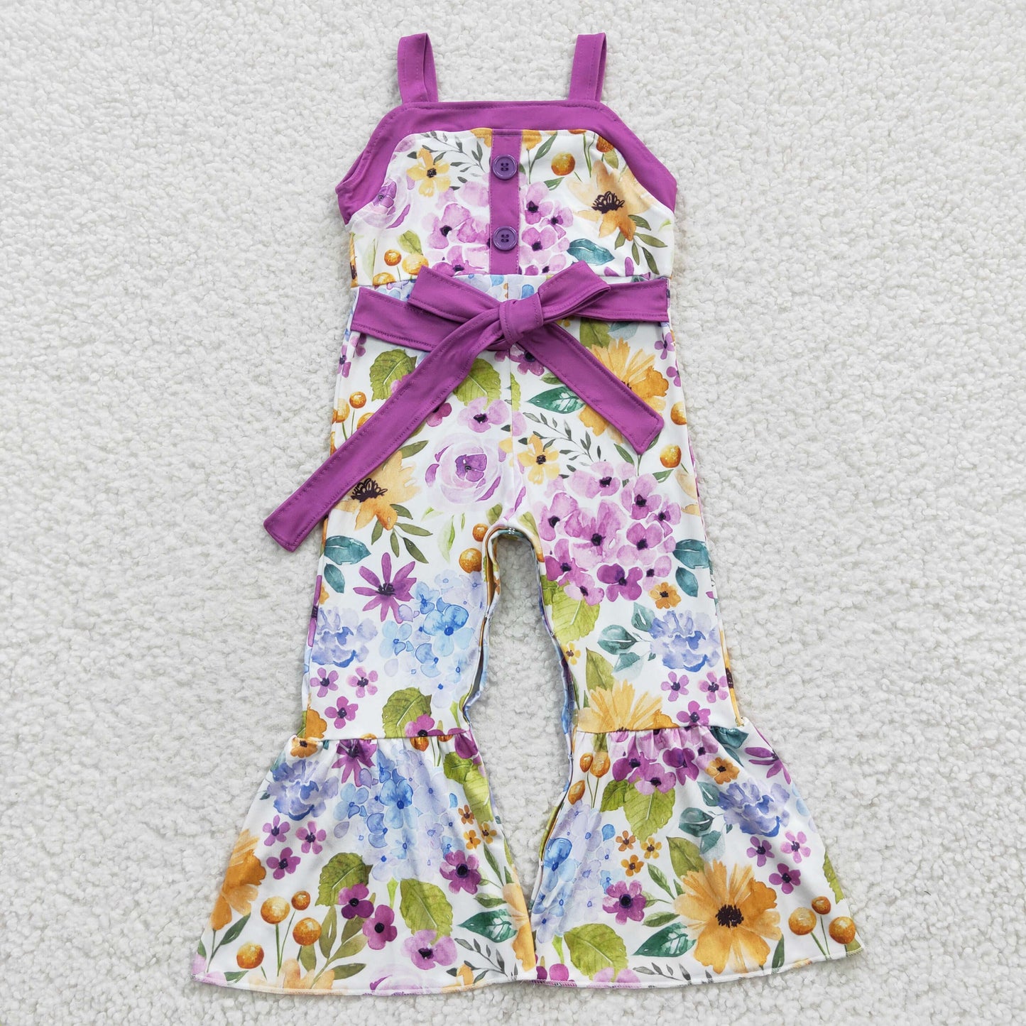 SR0301 Floral Jumpsuit