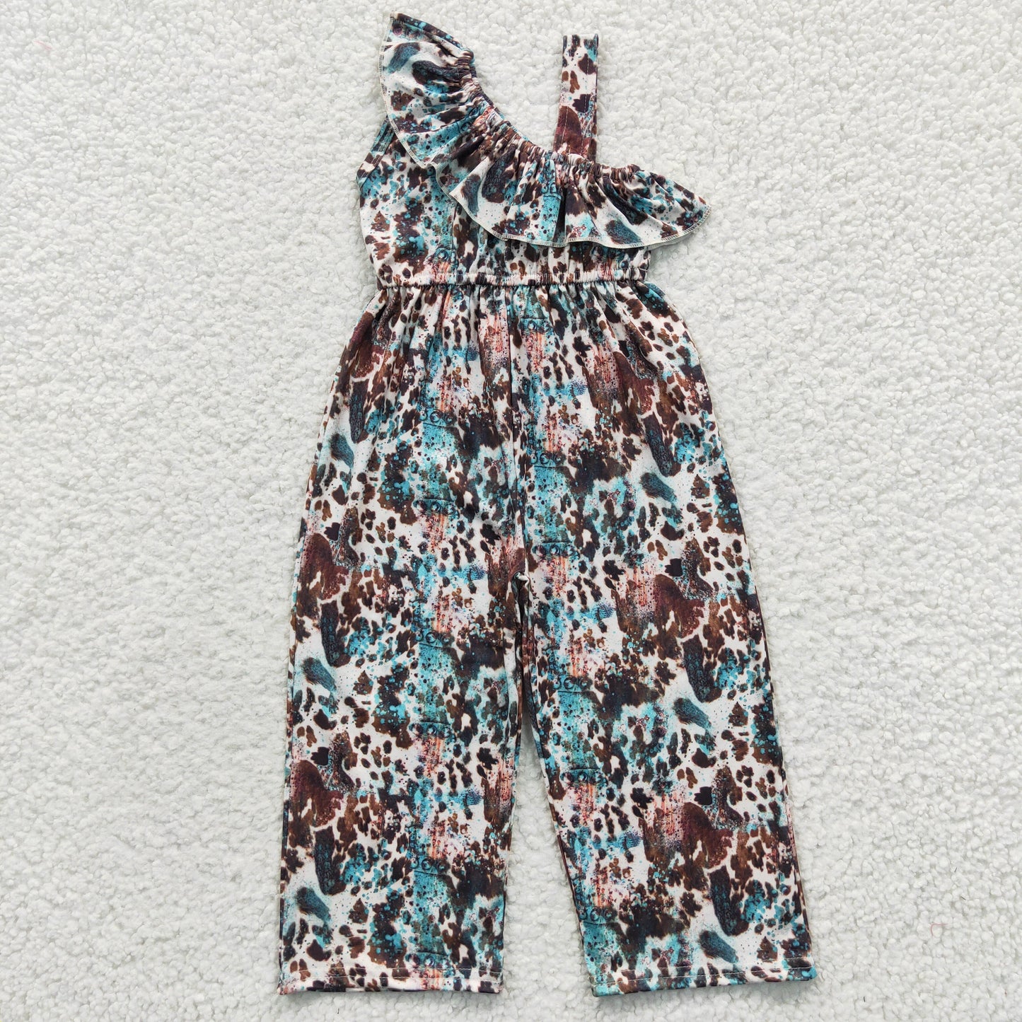 Cow Print Jumpsuit