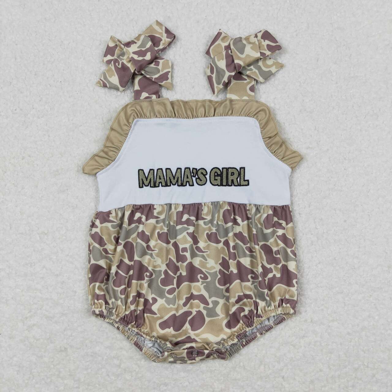 Baby Girls Camo Mama's Girl Boys Sibling Designs Clothes Sets