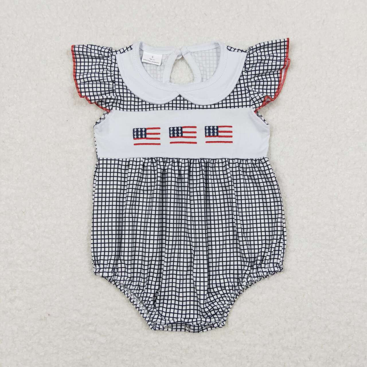 Baby Girls Boys  Flag 4th Of July Sibling Rompers Dresses Clothes Sets