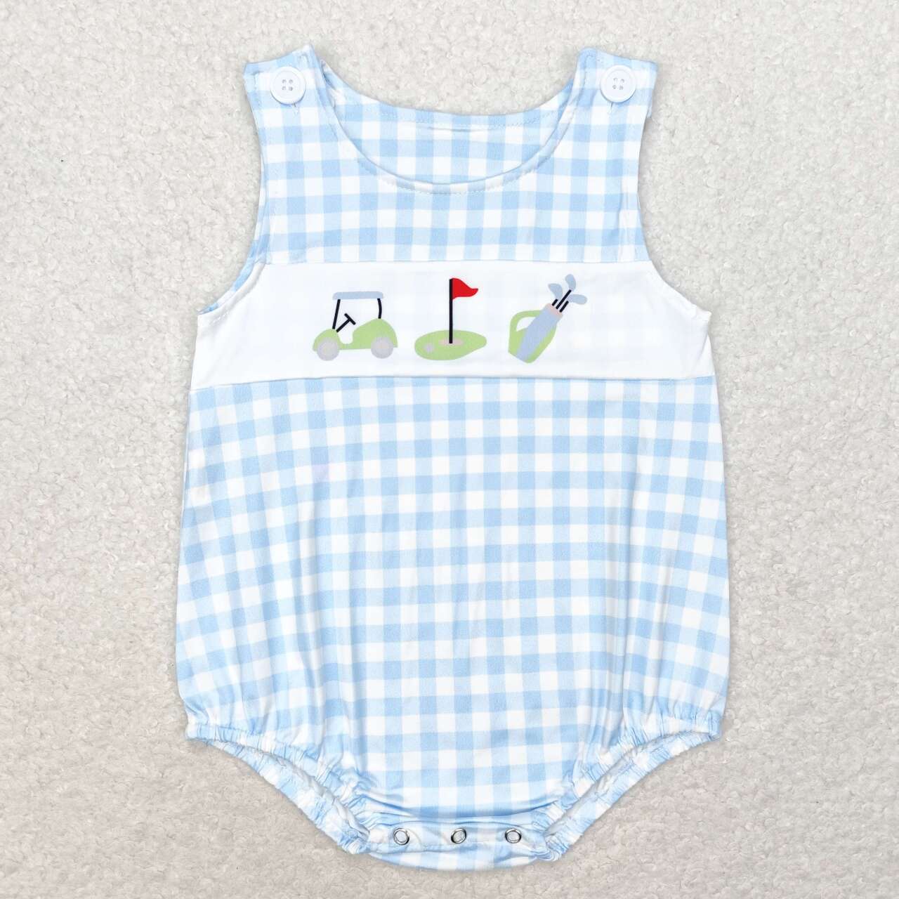 Summer Sibling Baby Clothing Golf