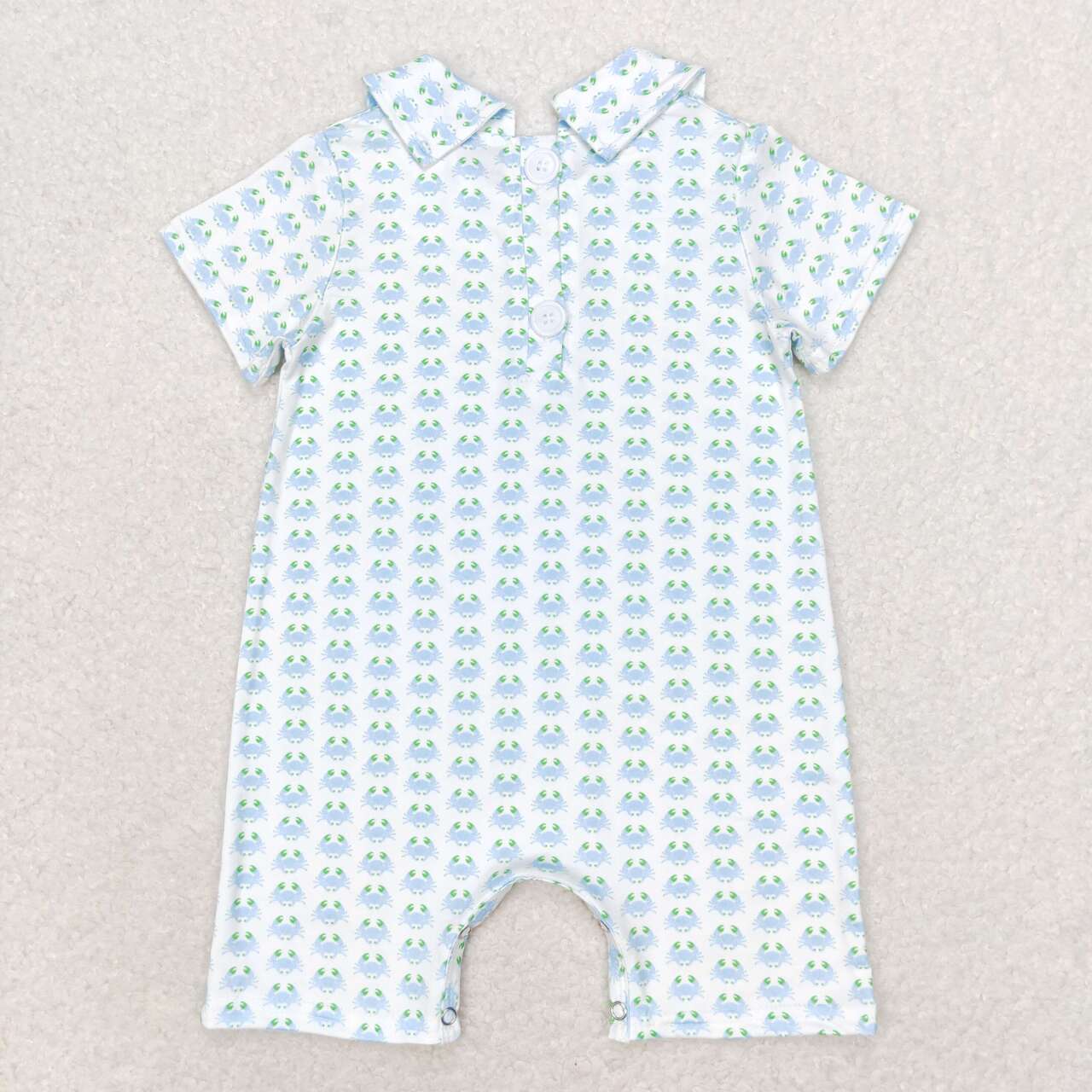 Summer Sibling Baby Clothing Carb Print Outfit Dress and Romper