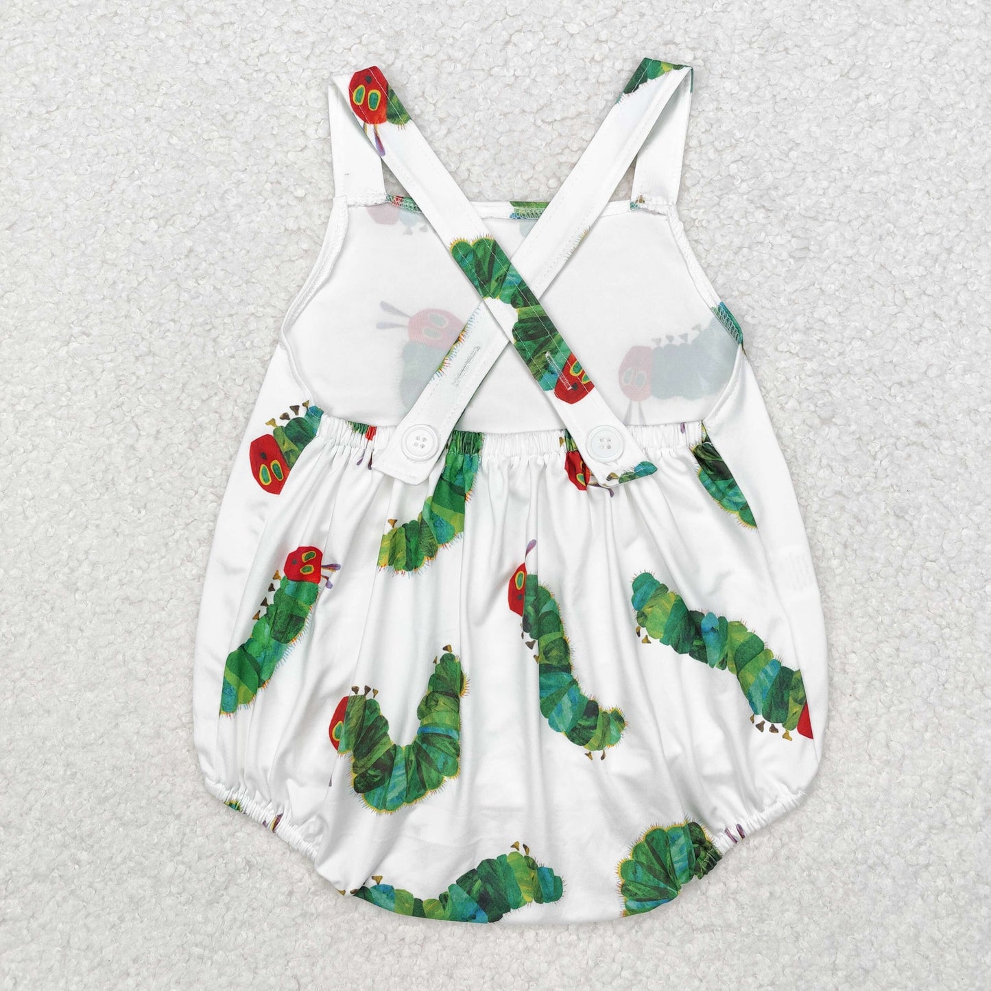 Baby Sibling Cute Caterpillar Dress and Romper