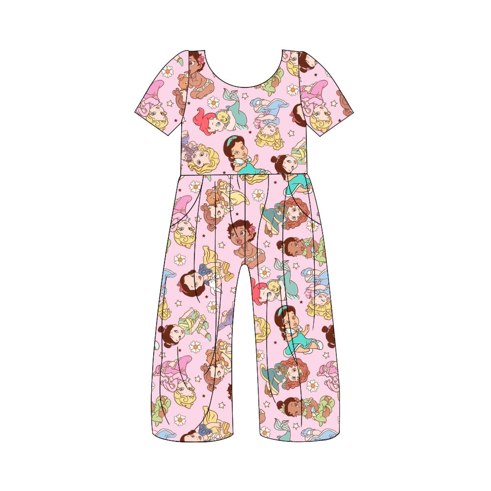 SR1853 Baby Girls Cute Princess Jumpsuit Pre-order