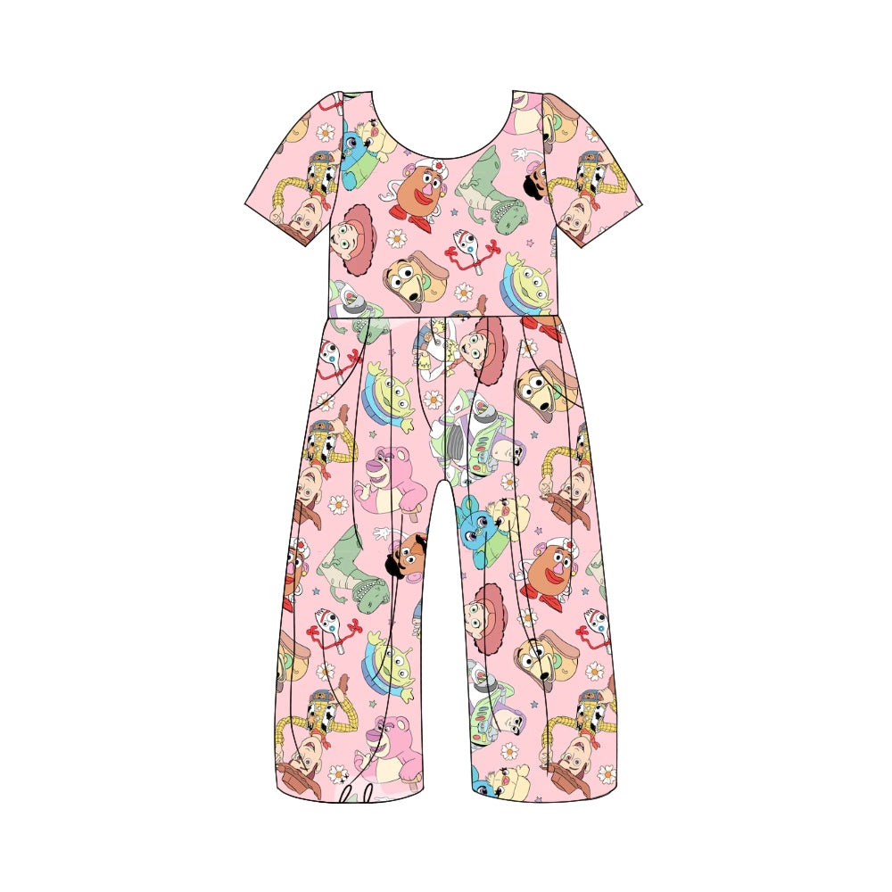 SR1855 Baby Girls Cartoon Toy Jumpsuit Pre-order