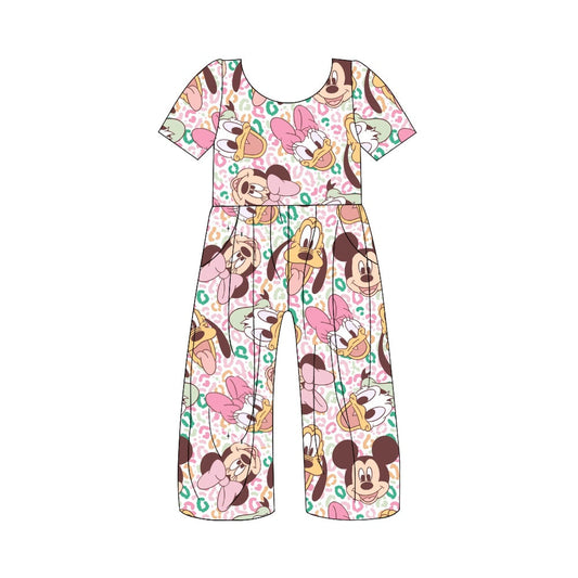 SR1857 Baby Girls Cartoon Mouse Jumpsuit Pre-order