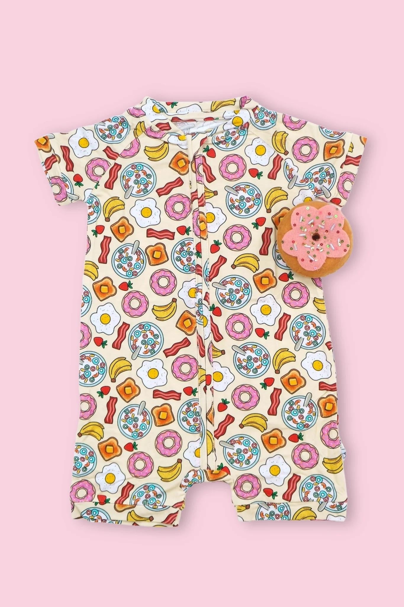 Sibling Baby Sister Cute Food Dress and Romper