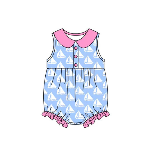 SR2951 Baby Girls sailing Sleeveless Dress Preorder